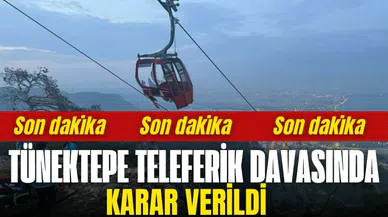 Tünektepe Teleferik Davasında Karar Çıktı