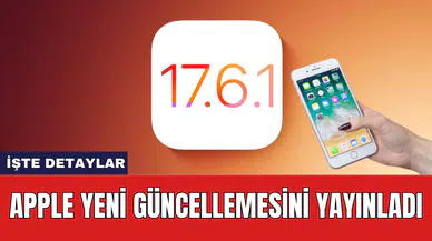 Apple yeni güncellemesini yayınladı