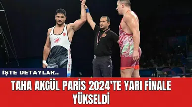 Taha Akgül Paris 2024'te Yarı Finale Yükseldi