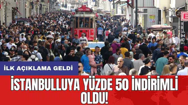 İstanbulluya yüzde 50 indirimli oldu! İlk açıklama geldi