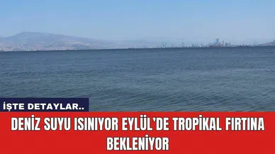 Deniz Suyu Isınıyor Eylül’de Tropikal Fırtına Bekleniyor