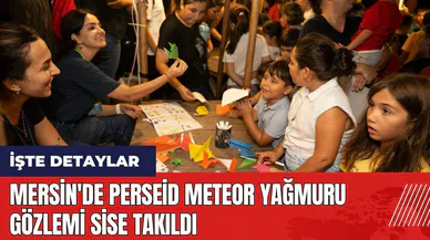 Mersin'de Perseid meteor yağmuru gözlemi sise takıldı