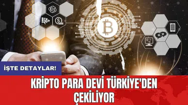Kripto para devi Türkiye'den çekiliyor