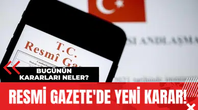 Resmi Gazete'de Yeni Karar! 19 Ağustos 2024 Pazartesi Bugünün Kararları Neler?