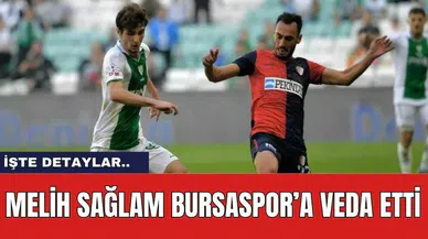 Melih Sağlam Bursaspor’a veda etti