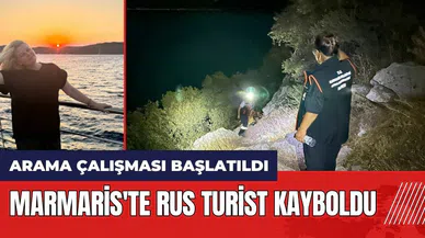 Marmaris'te Rus turist kayboldu!