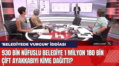 930 bin nüfuslu belediye 1 milyon 180 bin çift ayakkabıyı kime dağıttı?
