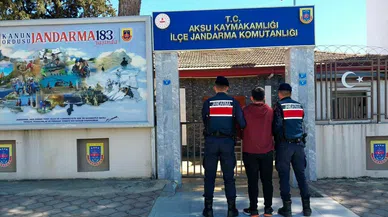 Aranan suçlu bağ evinde yakalandı  