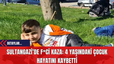 Sultangazi’de F*ci Kaza: 4 Yaşındaki Çocuk Hayatını Kaybetti