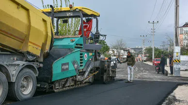 Habibler’e 58 bin ton asfalt