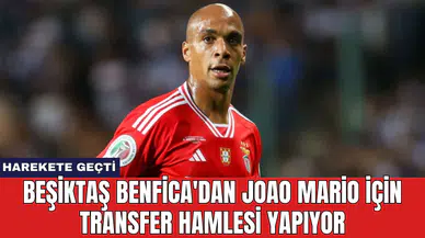 Beşiktaş Benfica'dan Joao Mario için transfer hamlesi yapıyor