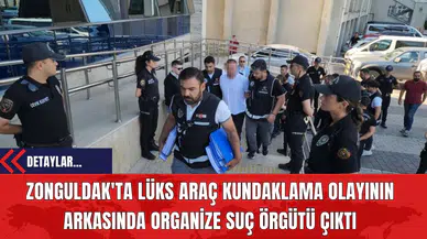 Zonguldak'ta Lüks Araç Kundaklama Olayının Arkasında Organize Suç Örgütü Çıktı