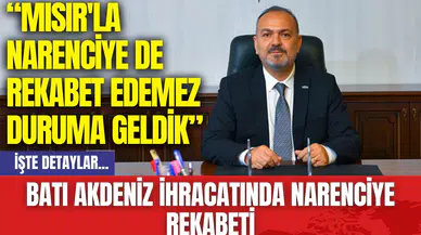 Batı Akdeniz İhracatında Narenciye Rekabeti