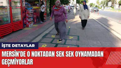 Mersin'de o noktadan sek sek oynamadan geçmiyorlar!