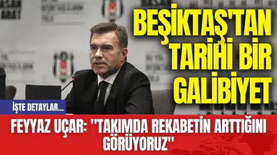Feyyaz Uçar: "Takımda rekabetin arttığını görüyoruz"
