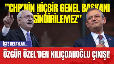 Özgür Özel'den Kılıçdaroğlu Çıkışı! "CHP'nin hiçbir genel başkanı sindirilemez"