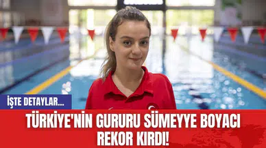 Türkiye'nin Gururu Sümeyye Boyacı Rekor Kırdı!