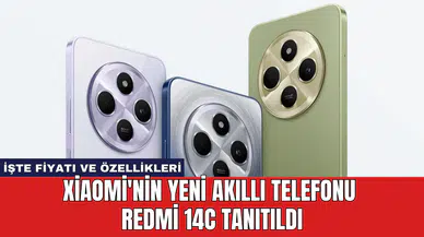Xiaomi'nin Yeni Akıllı Telefonu Redmi 14C Tanıtıldı