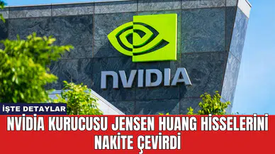 Nvidia Kurucusu Jensen Huang Hisselerini Nakite Çevirdi
