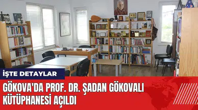 Gökova'da Prof. Dr. Şadan Gökovalı kütüphanesi açıldı