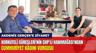 Korkuteli Güreşleri'nin CHP'li Hanımağası'ndan Cumhuriyet Kadını Vurgusu