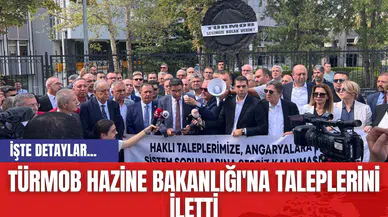 TÜRMOB Hazine Bakanlığı'na Taleplerini İletti