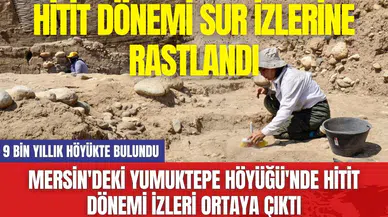Mersin'deki Yumuktepe Höyüğü'nde Hitit Dönemi İzleri Ortaya Çıktı