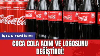 Coca Cola adını ve logosunu değiştirdi! İşte o yeni isim!