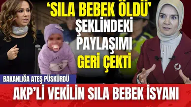 Bakanlığın Sıla Bebek Duyarsızlığına AKP'li eski vekilden tepki