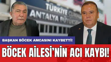 Böcek Ailesi'nin acı kaybı! Muhittin Böcek amcasını kaybetti
