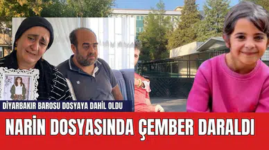 Son dakika! Narin dosyasında çember daraldı: Diyarbakır Barosu dosyaya dahil oldu
