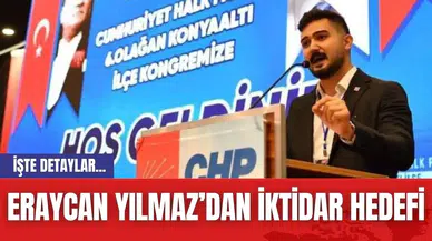 Eraycan Yılmaz’dan İktidar Hedefi