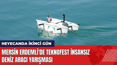 Mersin Erdemli'de TEKNOFEST İnsansız Deniz Aracı Yarışması