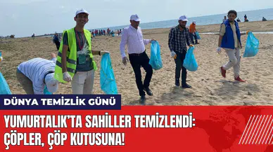 Yumurtalık’ta sahiller temizlendi: Çöpler, çöp kutusuna!
