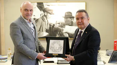 Başkan Böcek, Çek Büyükelçiyi ağırladı