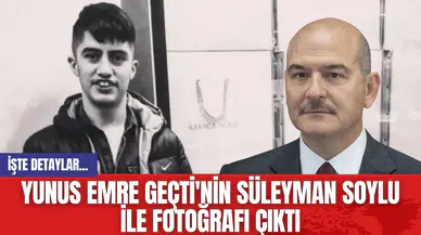 Yunus Emre Geçti'nin Süleyman Soylu İle Fotoğrafı Çıktı İddiası
