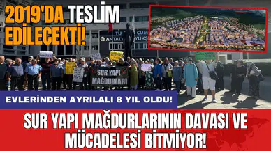 Sur Yapı mağdurlarının davası ve mücadelesi bitmiyor!