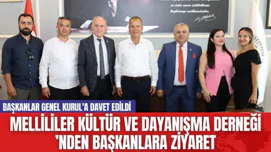 Mellililer Kültür ve Dayanışma Derneği ’nden Başkanlara Ziyaret