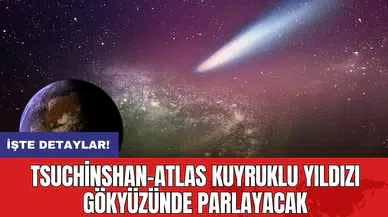 Tsuchinshan-ATLAS Kuyruklu Yıldızı Gökyüzünde Parlayacak
