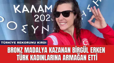 Bronz Madalya Kazanan Birgül Erken Türk Kadınlarına Armağan Etti