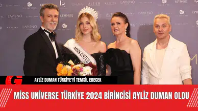 Miss Universe Türkiye 2024 Birincisi Ayliz Duman Oldu