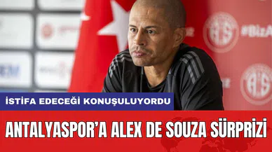Antalyaspor’a Alex De Souza sürprizi