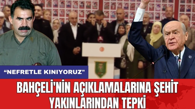 Bahçeli'nin Açıklamalarına Şehit Yakınlarından Tepki
