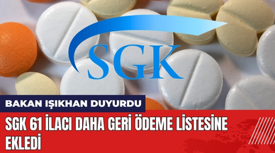 SGK 61 İlacı Daha Geri Ödeme Listesine Ekledi