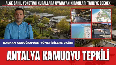 Antalyalı'nın Konyaaltı Tepkisi Büyüyor! Başkan Akdoğan'dan Yöneticilere Çağrı
