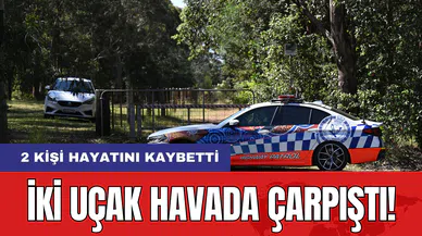 İki Uçak Havada Çarpıştı! 2 Kişi Hayatını Kaybetti