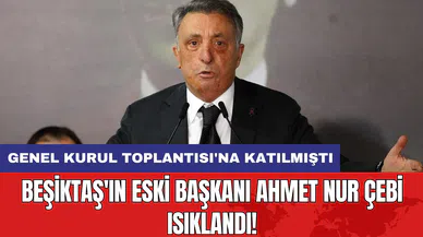 Beşiktaş'ın Eski Başkanı Ahmet Nur Çebi Isıklandı!
