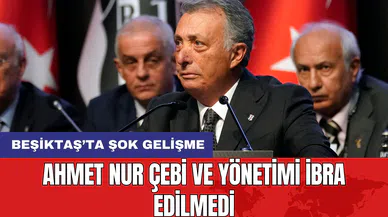 Ahmet Nur Çebi ve Yönetimi İbra Edilmedi