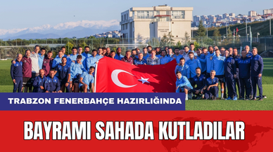Trabzon'dan bayram mesaisinde kutlama
