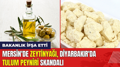 Mersin'de Zeytinyağı Diyarbakır'da Tulum Peyniri Skandalı